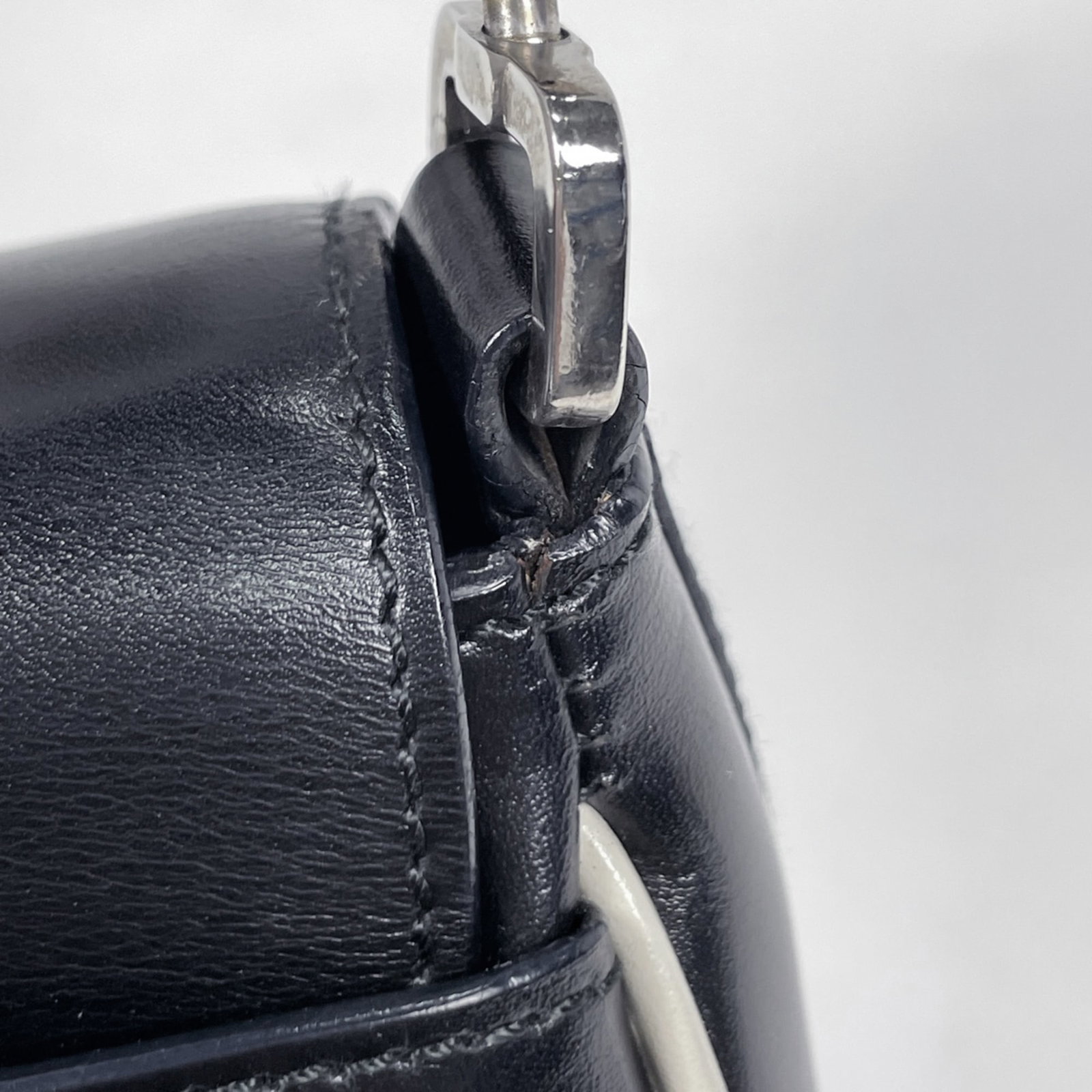 Handbag leather by Prada - 4