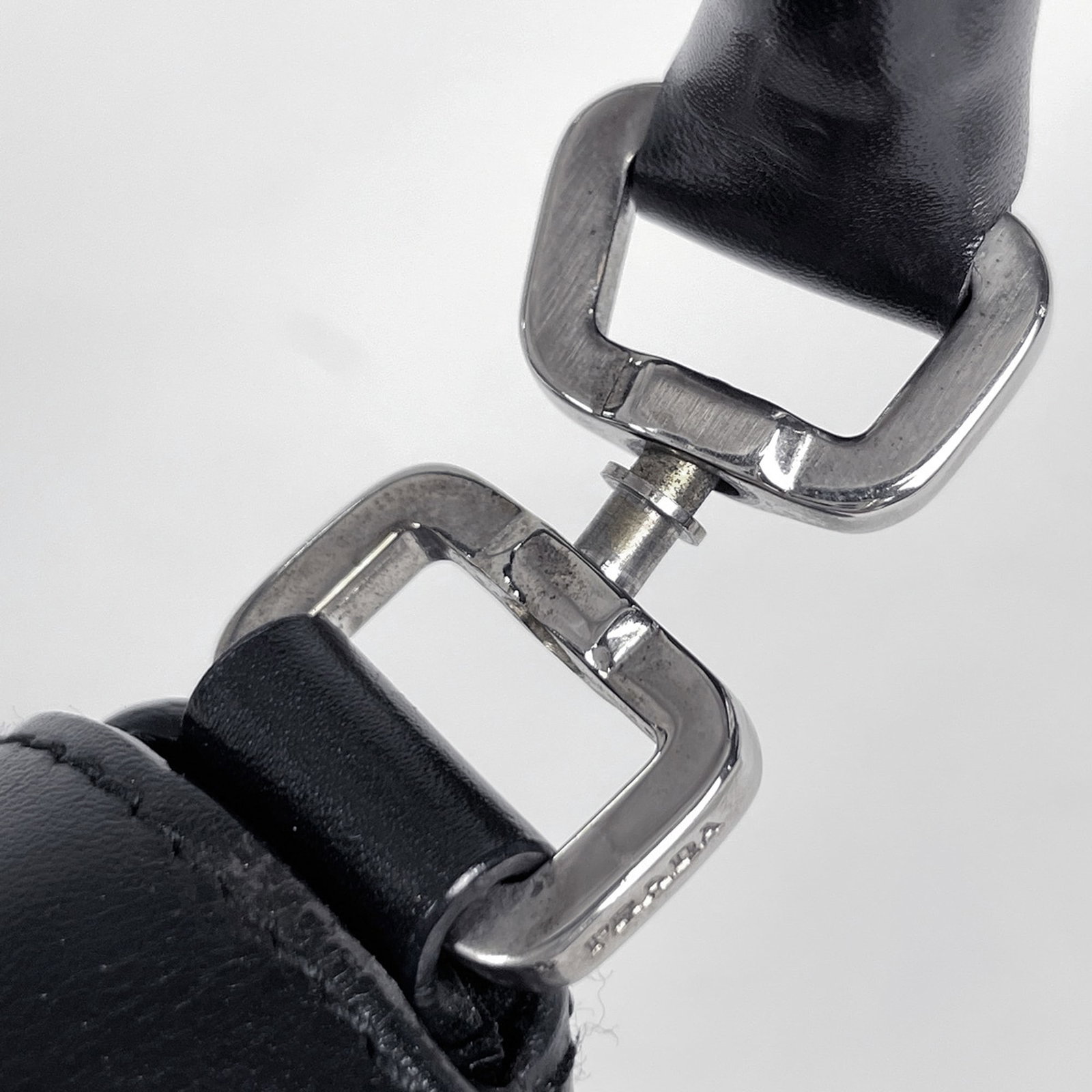 Handbag leather by Prada - 5