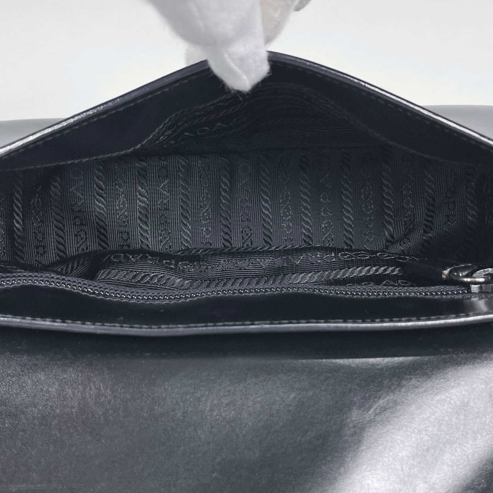 Handbag leather by Prada - 8