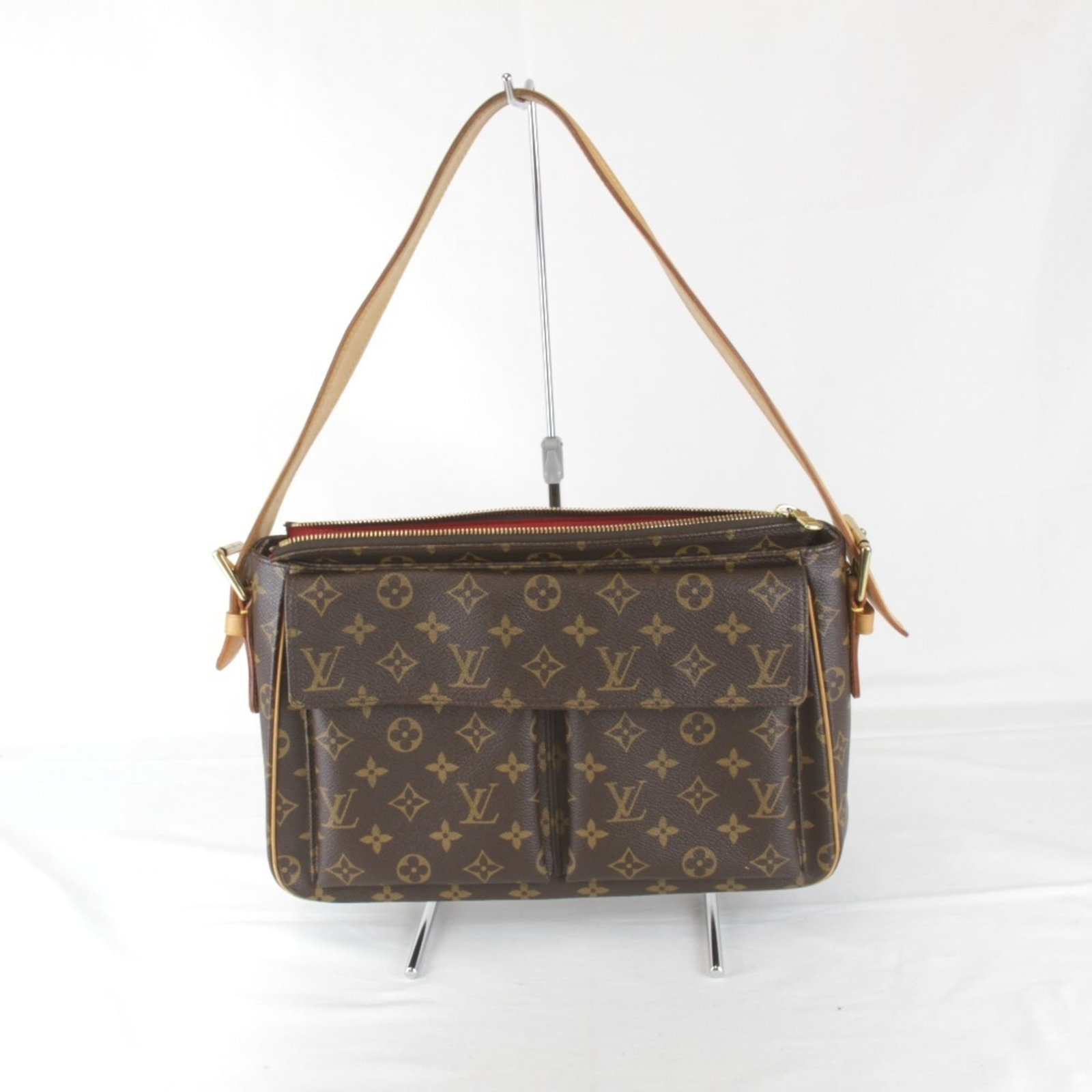 Shoulder Bag Monogram By Louis Vuitton: Shoulder Bag Monogram By Louis Vuitton Brown Monogram Shoulder Bag by Louis Vuitton, featuring the iconic M51163 model with a classic monogram pattern. This stylish bag measures 20cm x 32cm x 10cm