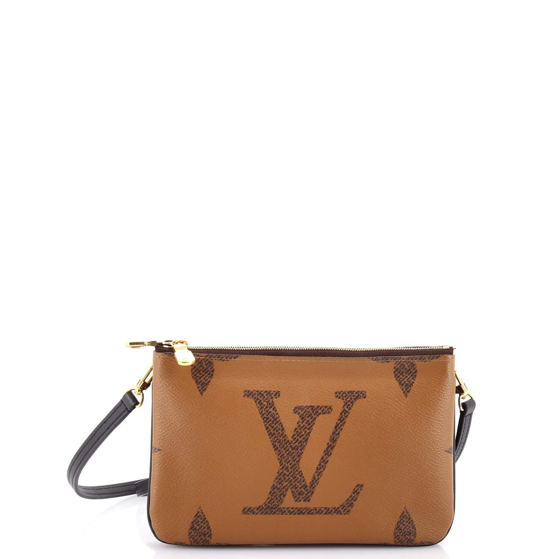 Vuitton Giant Reverse Monogram Pochette Double Zip (1 of 5)