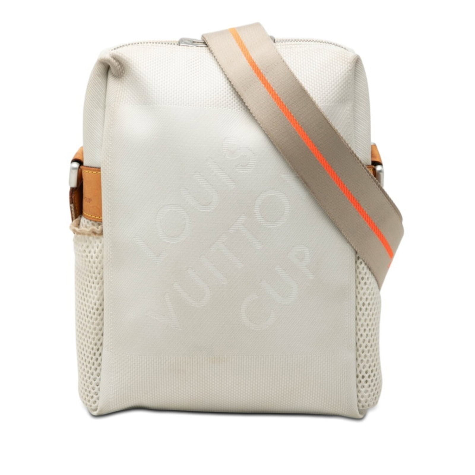Canvas Leather Louis Vuitton Shoulder Bag: Canvas Leather Louis Vuitton Shoulder Bag Canvas Leather Louis Vuitton Shoulder Bag, featuring a signature and made from high-quality canvas and leather materials, is a stylish accessory for everyday 