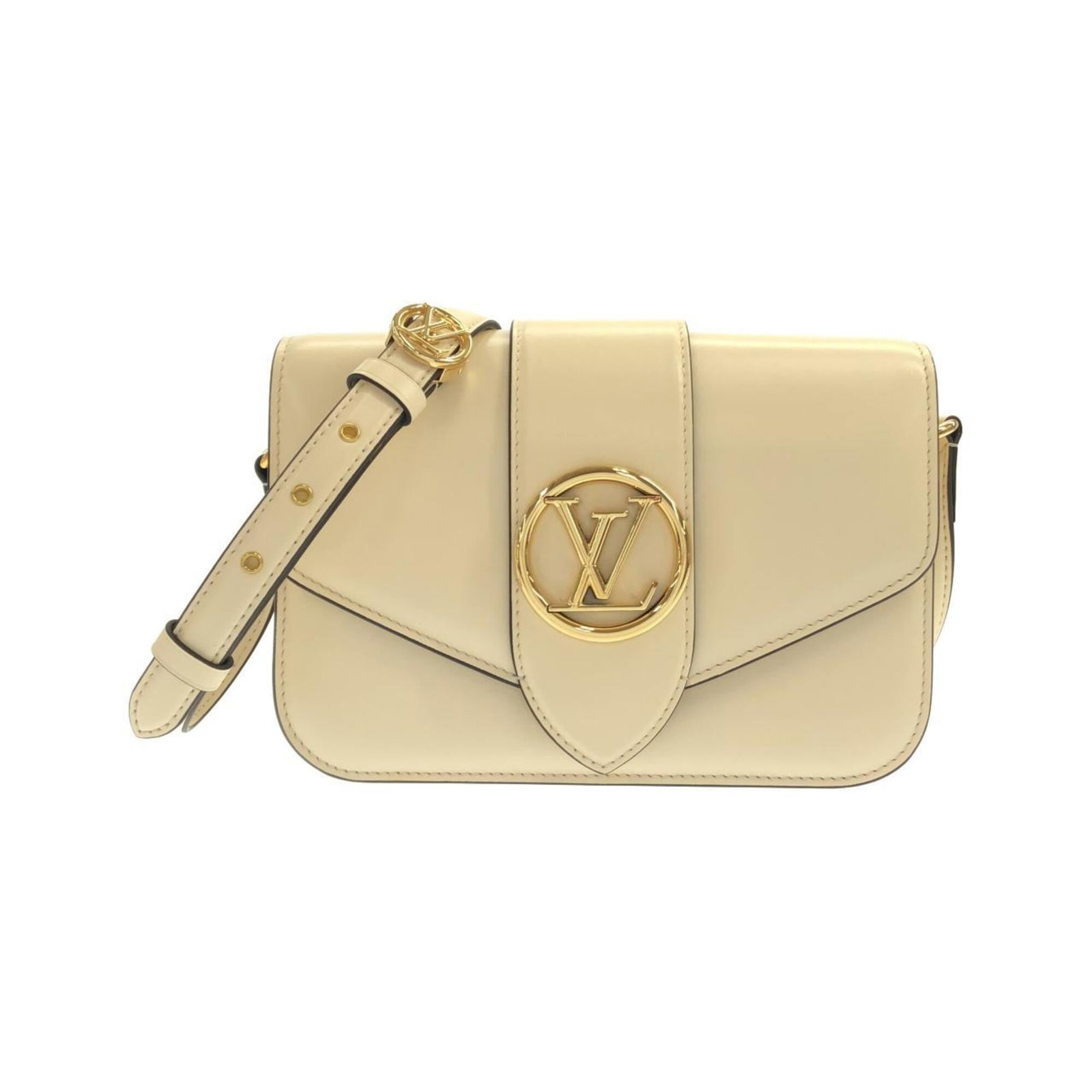 Shoulder Bag Leather Louis Vuitton: Shoulder Bag Leather Louis Vuitton Calf leather shoulder bag with classic design, measuring 16.5cm x 22.5cm x 8cm. Made from high-quality leather, this Louis Vuitton MPN M55950 features a timeless sty