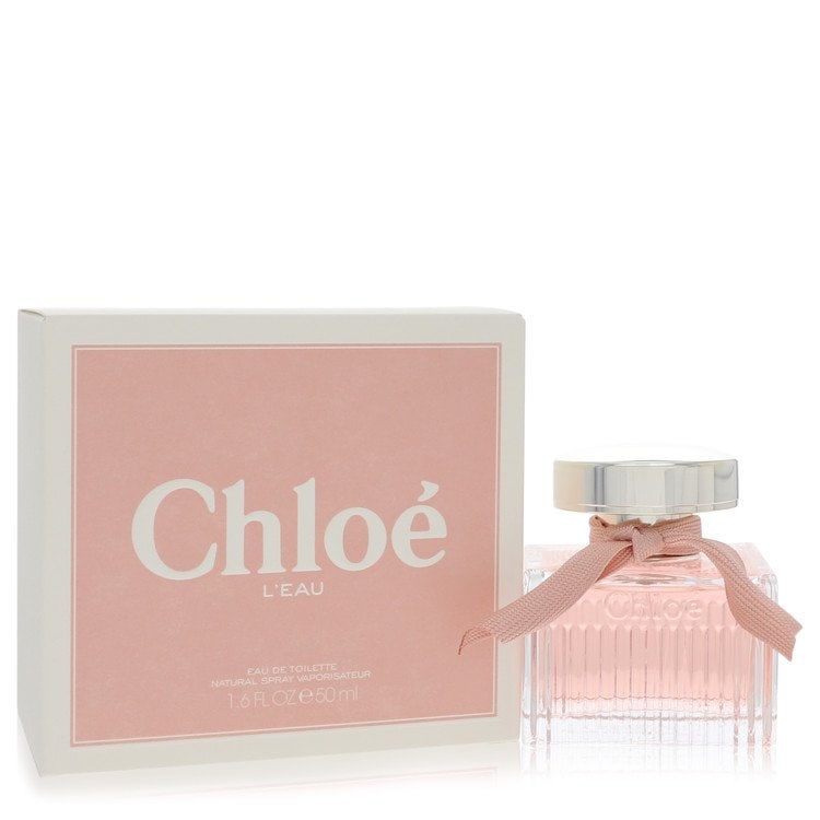 Chloe L'eau by Chloe Eau De Toilette Spray (Unboxed) 1.6 oz: Chloe L'eau by Chloe Eau De Toilette Spray (Unboxed) 1.6 oz Chloe L'eau by Chloe Eau De Toilette Spray, 1.6 oz, offers a tantalizingly sweet and fragrant opening with grapefruit, lychee, and rose, pai
