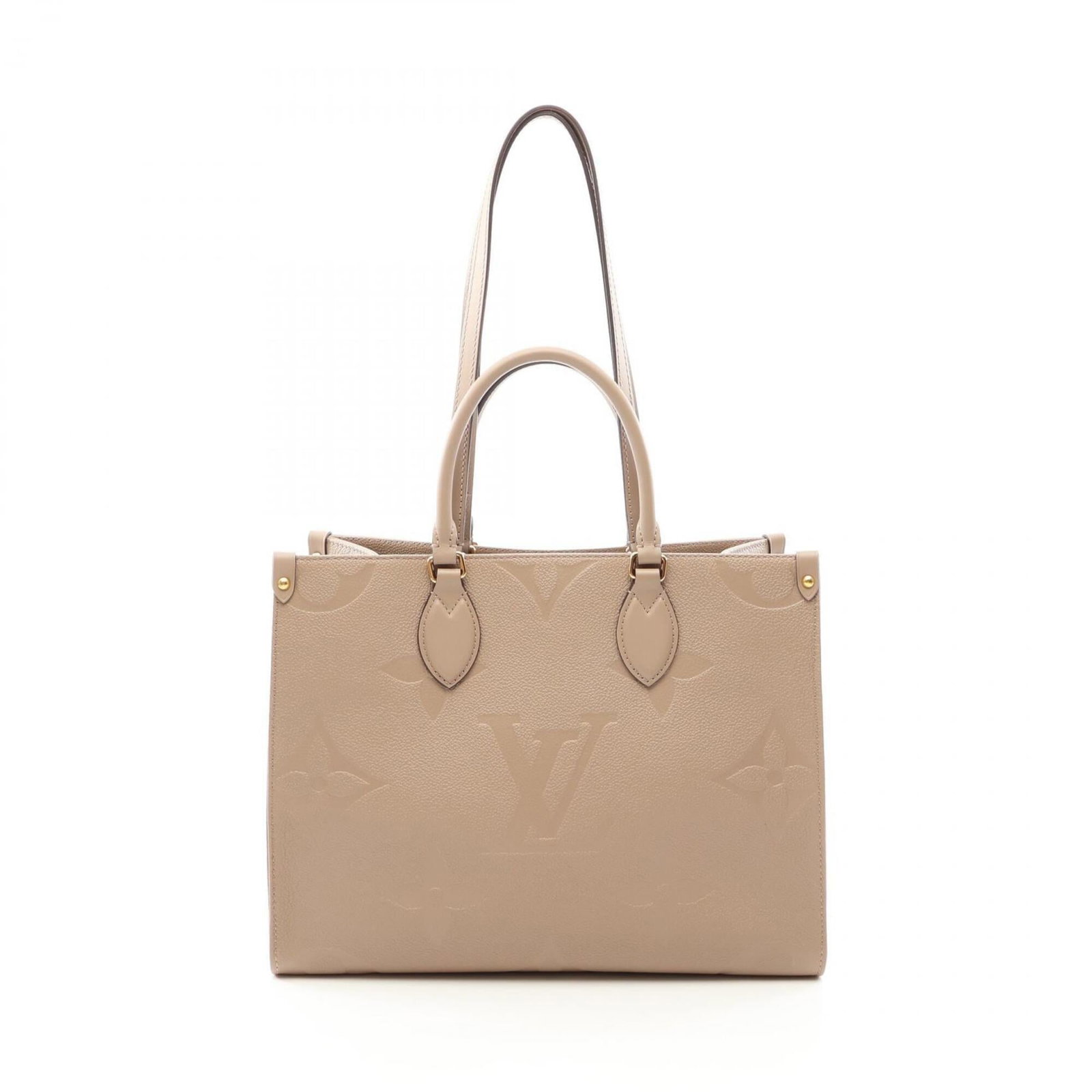 Louis Vuitton Handbag Tote Bag Leather: Louis Vuitton Handbag Tote Bag Leather Beige Louis Vuitton MPN M45607 Leather Tote Bag. This classic tote bag features high-quality leather construction and measures 27cm x 34.5cm x 14cm. The signatur