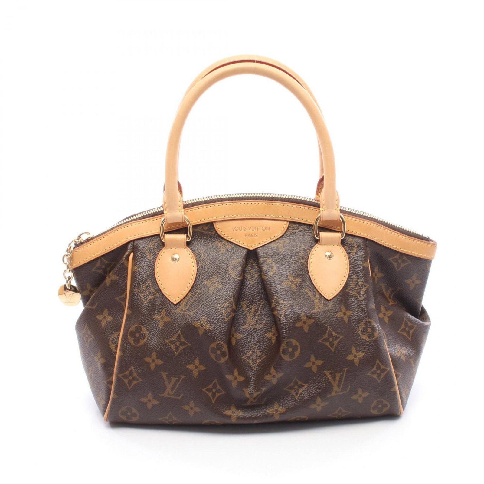 Canvas Leather Coated Handbag Vuitton Louis: Canvas Leather Coated Handbag Vuitton Louis Canvas Leather Coated Handbag Vuitton Louis - A stylish and durable handbag made from coated canvas and leather, with a classic brown monogram design. Measu