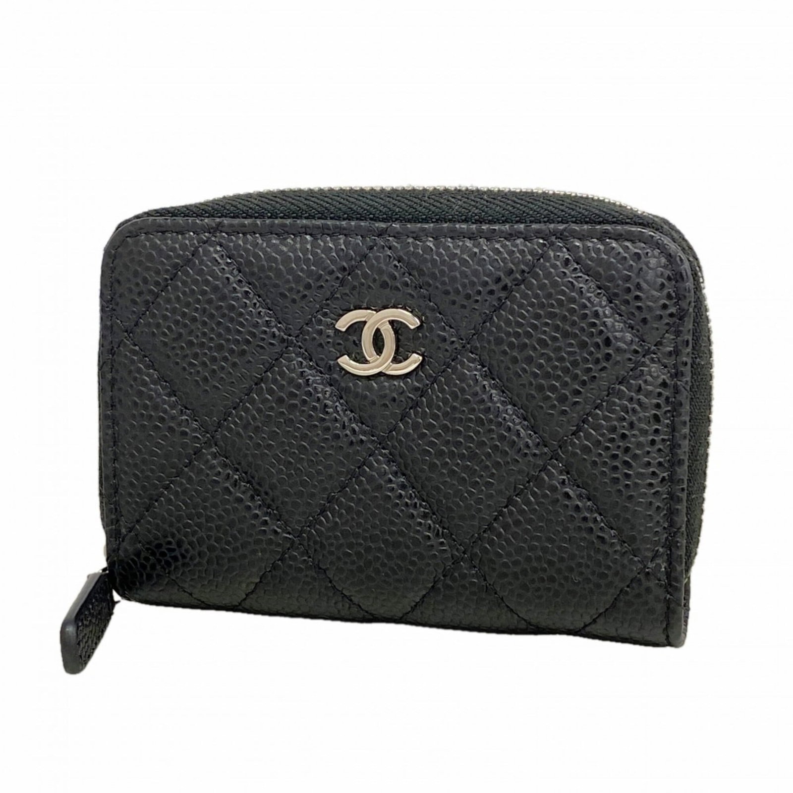 Chanel Coin Purse/ Coin Case Grained Calfskin (1 of 7)
