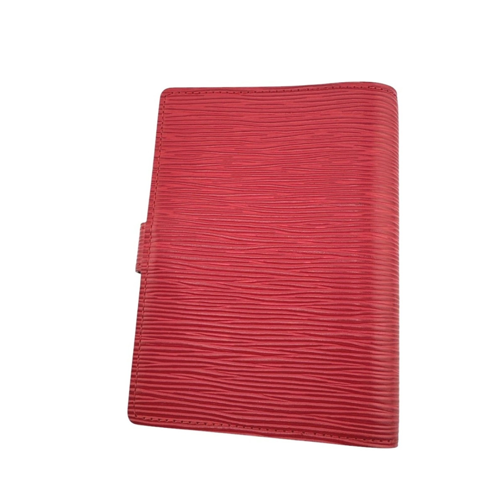 Louis Vuitton Louis Vuitton Notebook Cover Epi Agenda Pm Leather R2005E Red Lv: Louis Vuitton Louis Vuitton Notebook Cover Epi Agenda Pm Leather R2005E Red Lv The Louis Vuitton Louis Vuitton Notebook Cover Epi Agenda Pm Leather R2005E Red Lv features a striking red color and is m