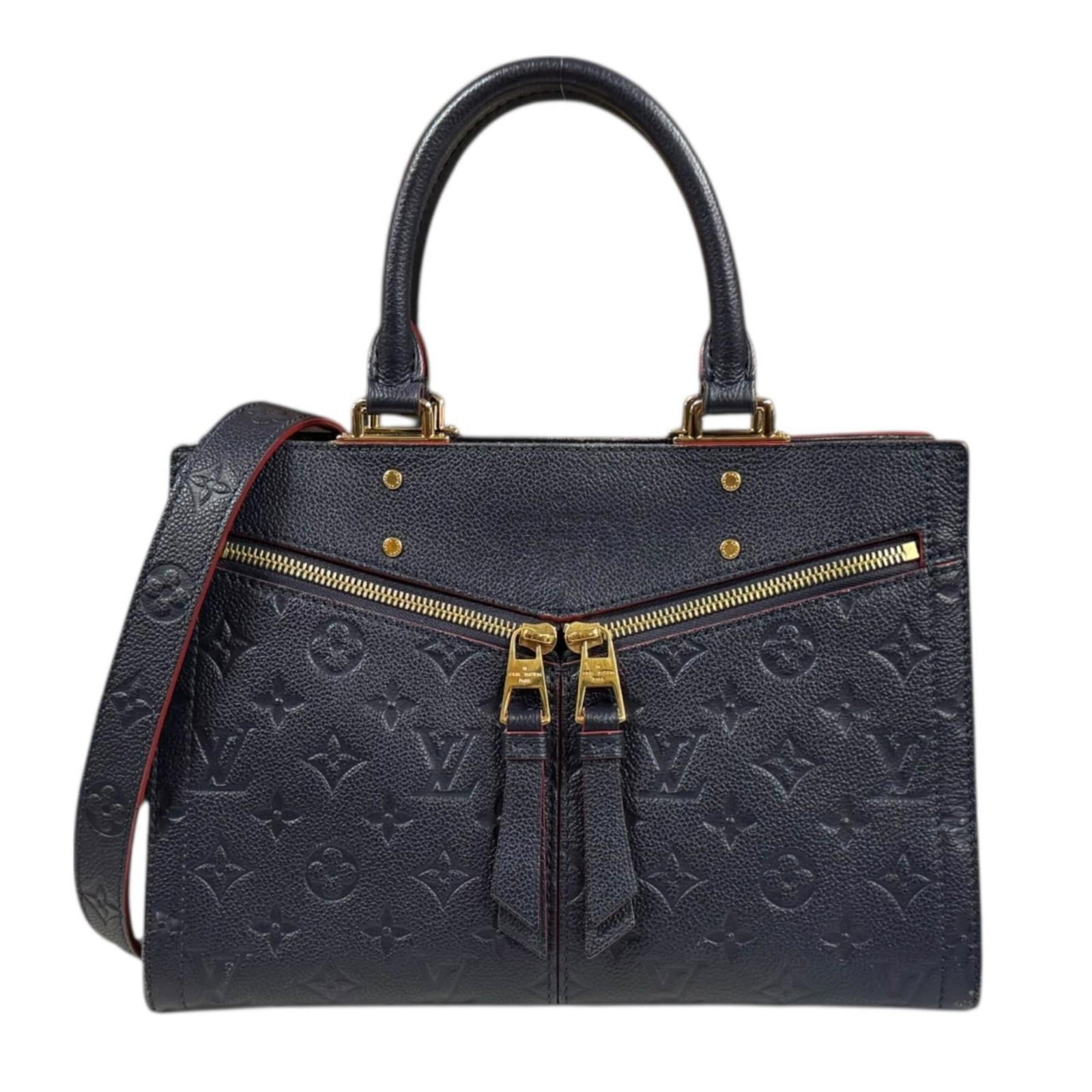 Shoulder bag monogram empreinte by Louis Vuitton: Shoulder bag monogram empreinte by Louis Vuitton Monogram Empreinte by Louis Vuitton, a classic shoulder bag from the iconic French brand. This stylish bag features the signature Monogram Empreinte
