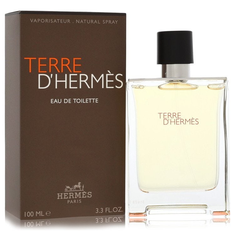 Terre D'Hermes by Hermes Eau De Toilette Spray 3.4 oz: Terre D'Hermes by Hermes Eau De Toilette Spray 3.4 oz Terre d'Hermes by Hermes Eau De Toilette Spray 3.4 oz is an elegant fragrance that embodies the scent of a natural man living in splendor, having 