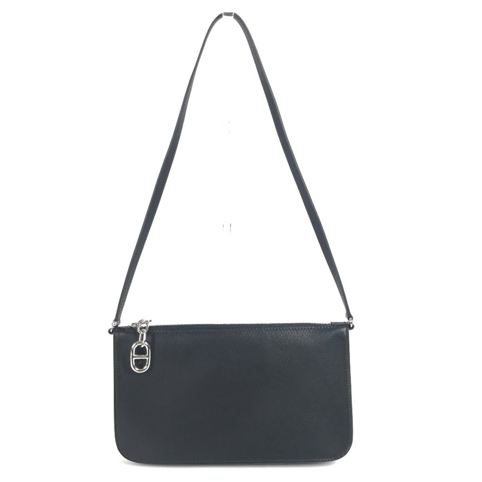 Handbag Leather Shoulder Pouch By Hermes (1 of 17)