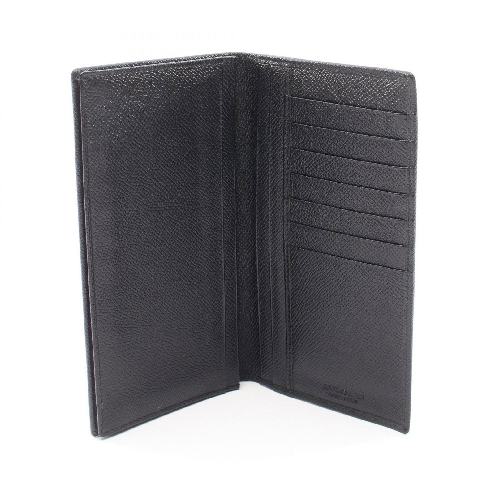 Long Bi fold Wallet Leather - 3