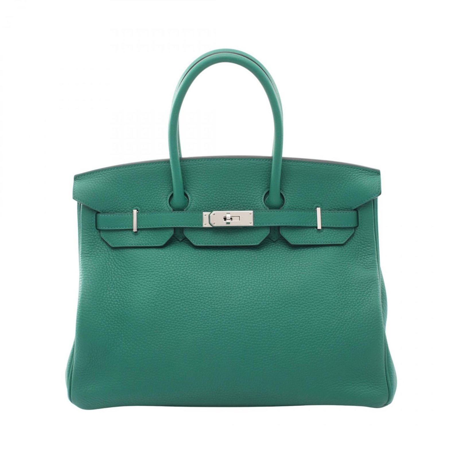 Hermes Handbag Taurillon Leather Clemence: Hermes Handbag Taurillon Leather Clemence Taurillon clemence leather gives this Herm?s handbag its distinctive softness and suppleness, while the silver hardware adds a touch of understated elegance. 