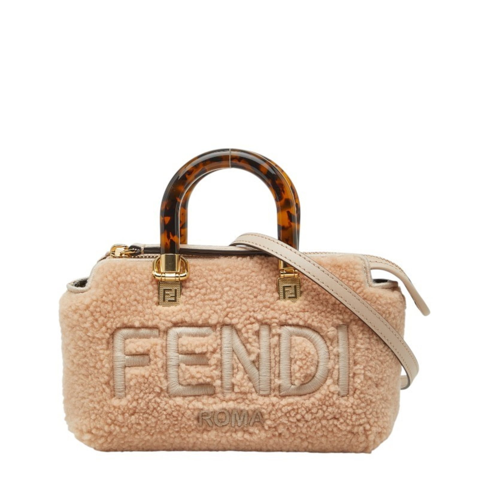 Shoulder Handbag Fendi: Shoulder Handbag Fendi Pink Fendi shoulder handbag with dimensions 12cm x 17cm x 8cm. This pink bag features the iconic Fendi brand and MPN 8BS067. The bag's signature is present, bearing a notable