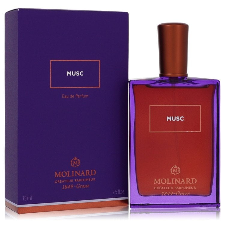 Molinard Musc by Molinard Eau De Parfum Spray (Unisex) 2.5 oz: Molinard Musc by Molinard Eau De Parfum Spray (Unisex) 2.5 oz Molinard Musc by Molinard Eau De Parfum Spray is a warm, sweet, and spicy scent perfect for those who enjoy a treat to wear. Released in 2