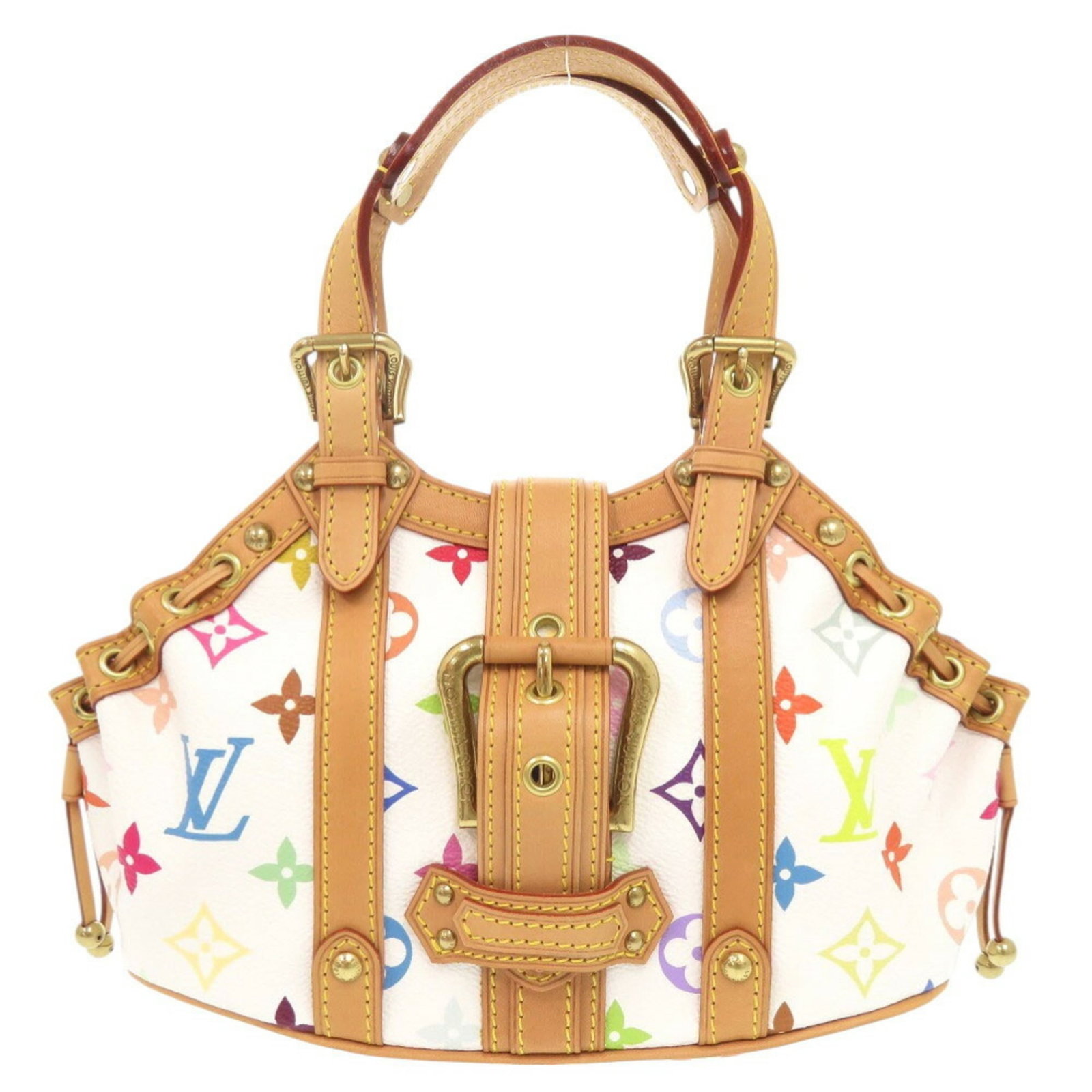 Louis Vuitton Handbag Monogram Multicolore: Louis Vuitton Handbag Monogram Multicolore Monogram Multicolore handbag from Louis Vuitton, featuring the iconic multicolored monogram pattern in white and various colors. This stylish bag measures