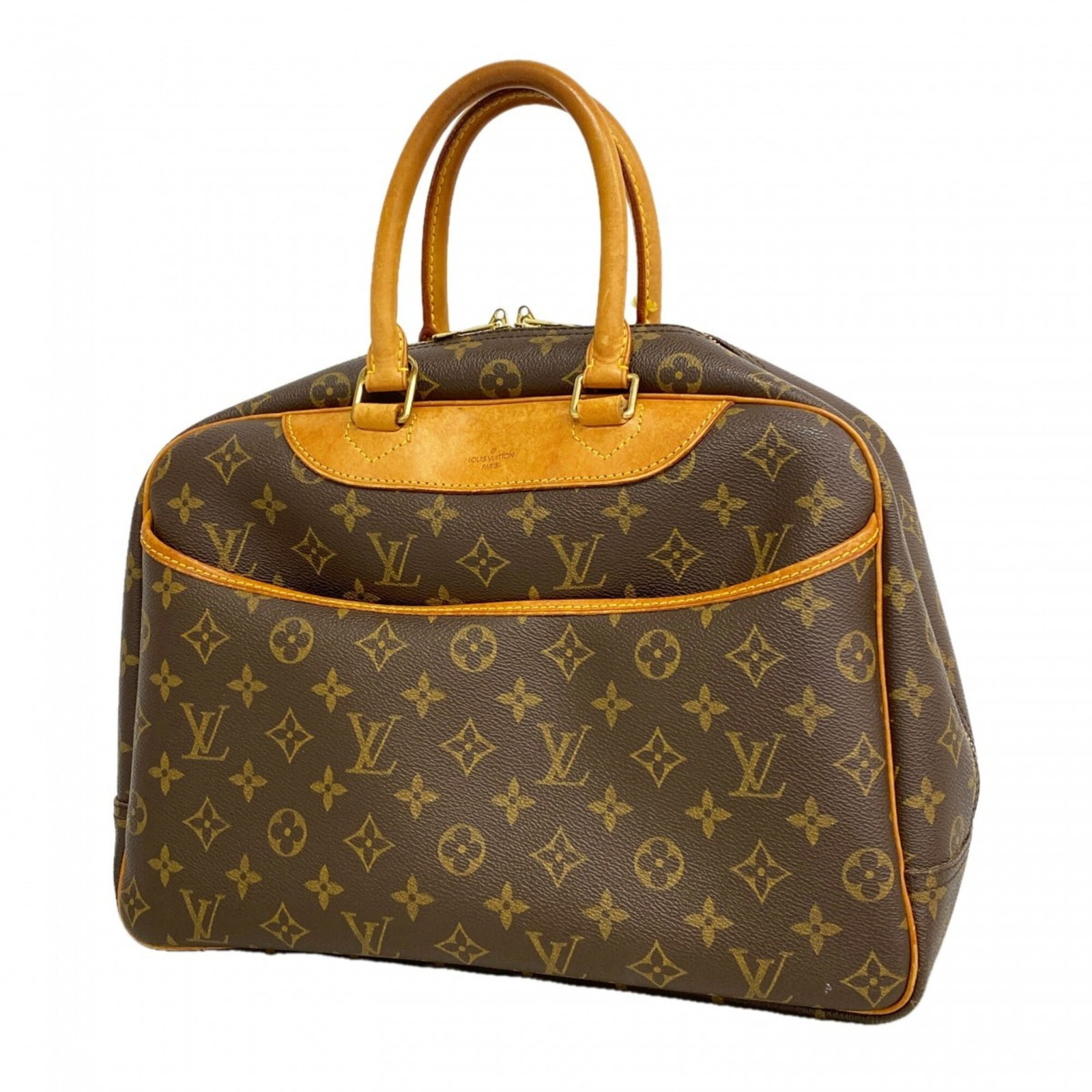 Louis Vuitton Handbag: Louis Vuitton Handbag Brown Louis Vuitton Handbag - 26cm x 34cm x 13cm. This classic handbag features the iconic monogram pattern and durable design, perfect for everyday use. Made from high-quality m