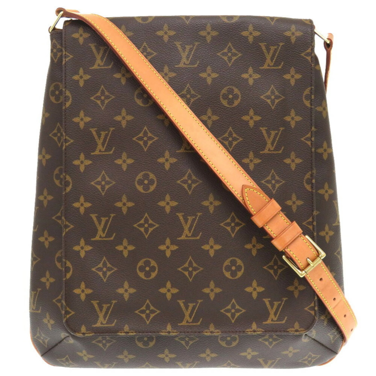 Shoulder Bag Monogram By Louis Vuitton: Shoulder Bag Monogram By Louis Vuitton Monogrammed luxury awaits with this Louis Vuitton shoulder bag, boasting the iconic monogram pattern in rich brown. Measuring 34cm x 32cm x 8cm, it provides a st