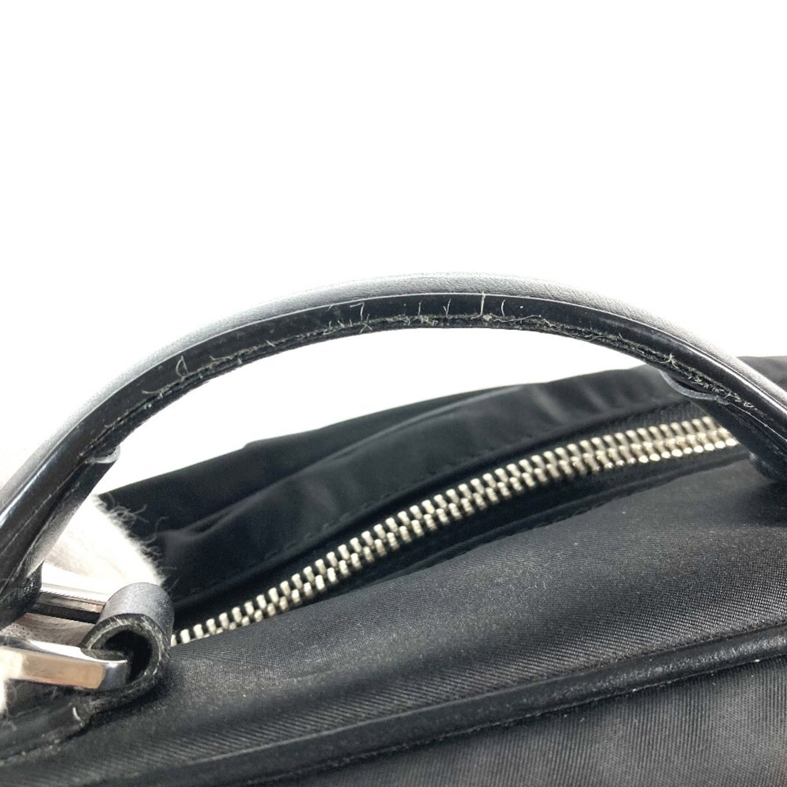 Nylon Leather Versace Backpack - 10