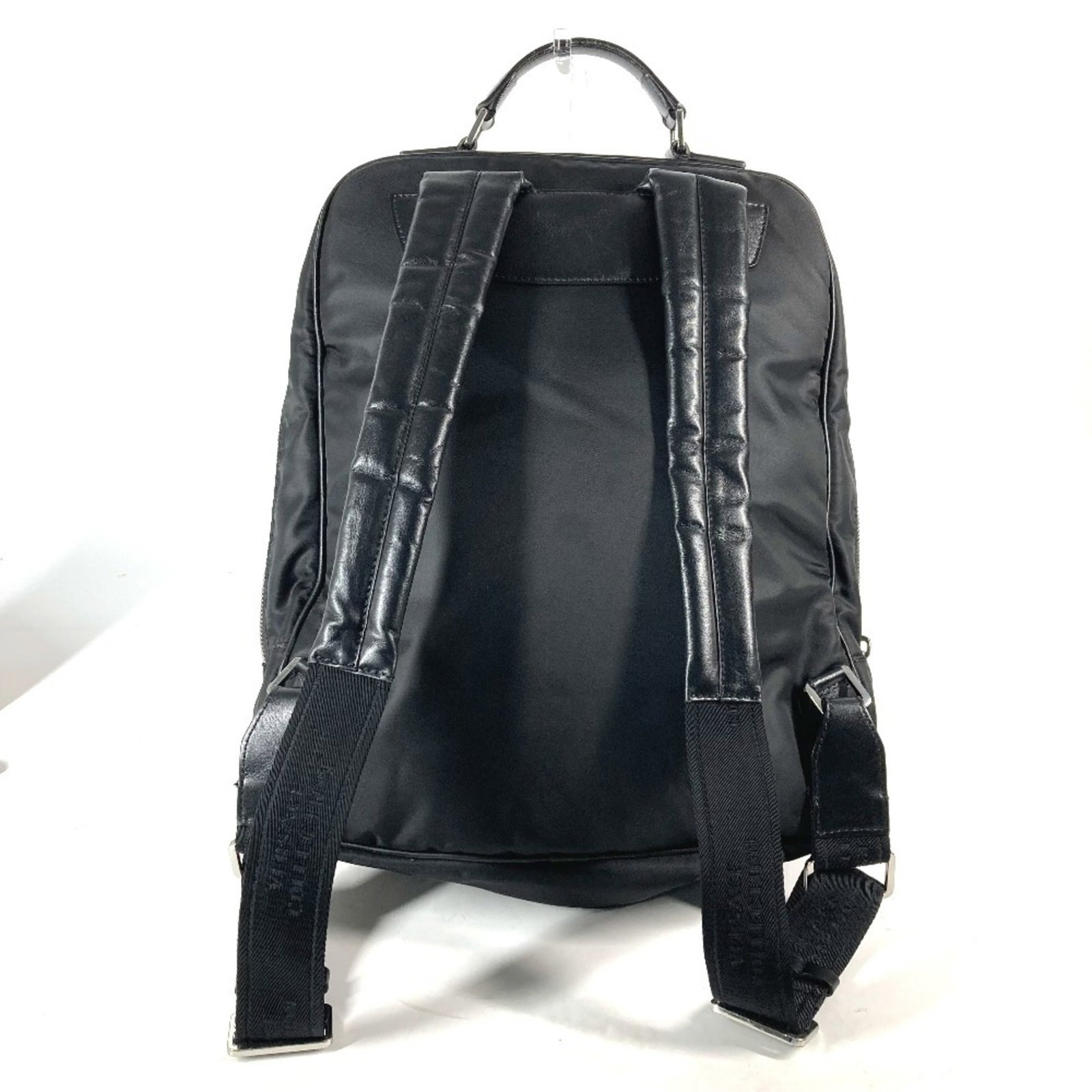 Nylon Leather Versace Backpack - 2