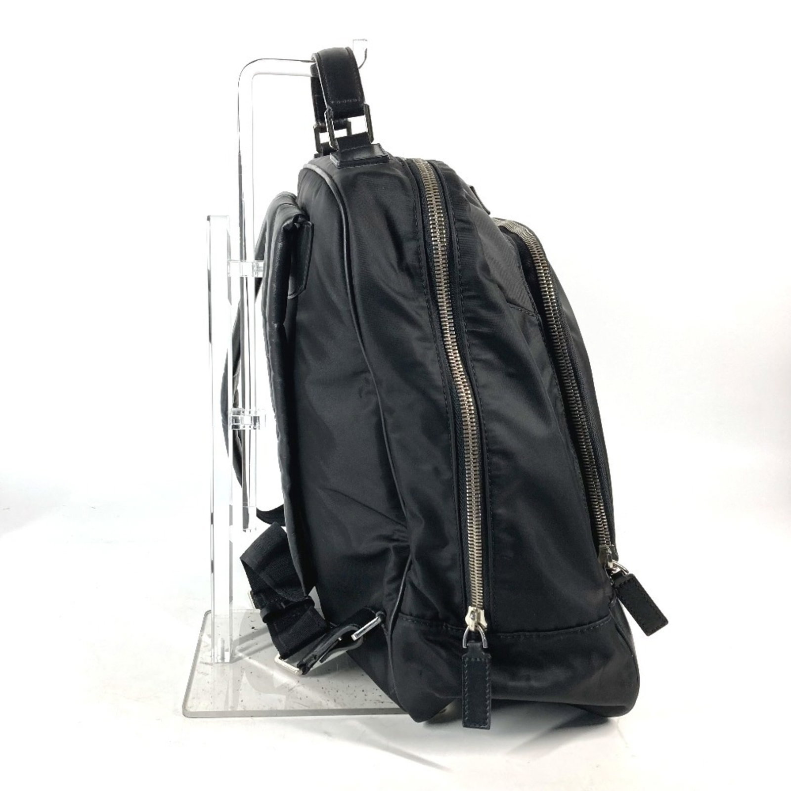 Nylon Leather Versace Backpack - 4