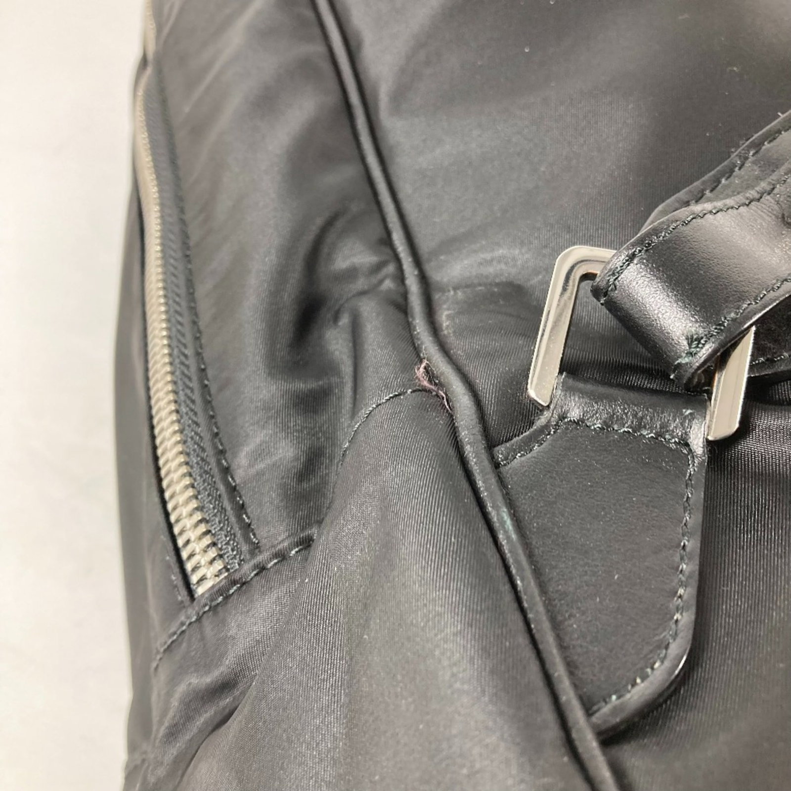 Nylon Leather Versace Backpack - 7