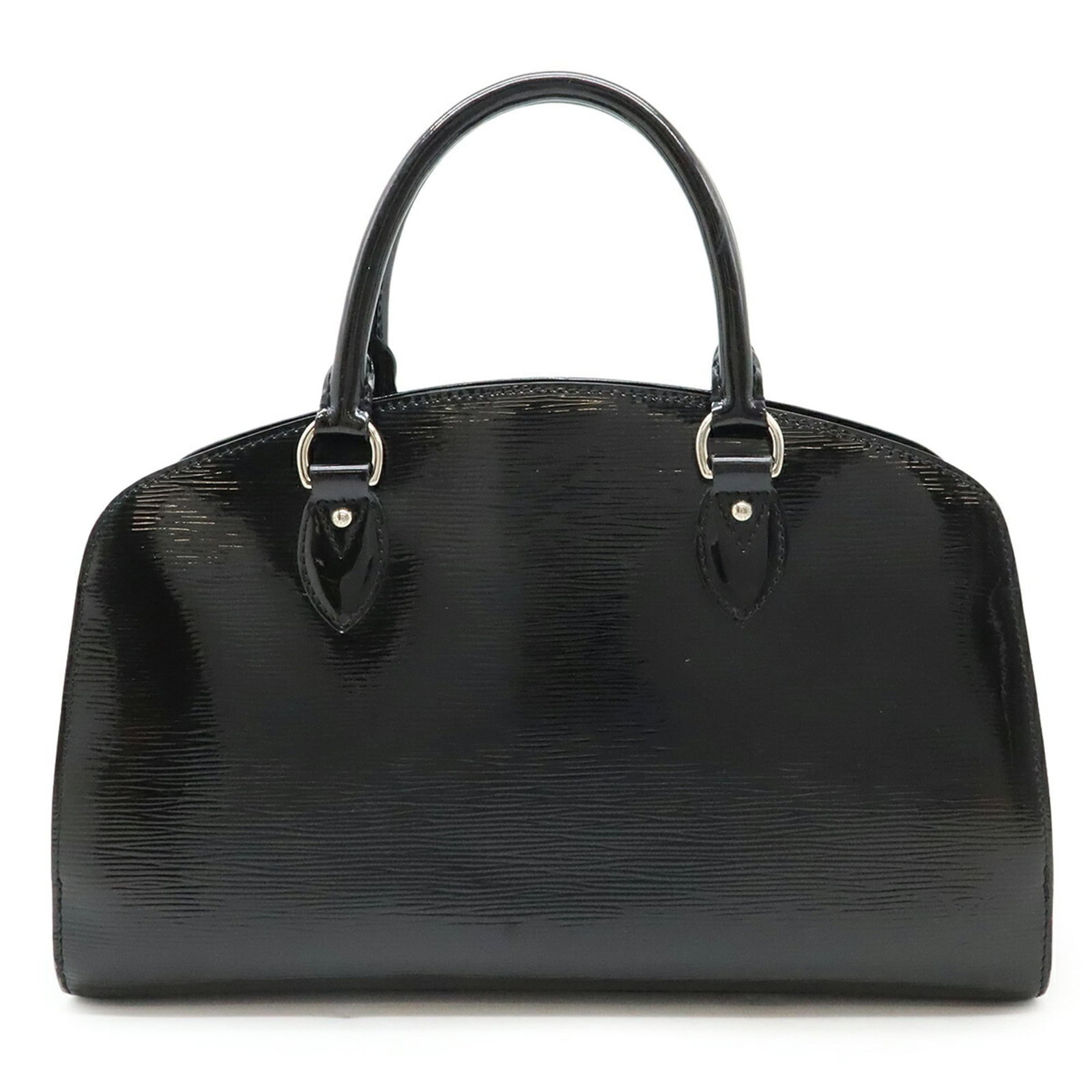 Louis Vuitton Handbag: Louis Vuitton Handbag Black Louis Vuitton Epi Electric Handbag, measuring 22.5cm x 35cm x 12cm, features a sleek and modern design with a signature style from the iconic brand. The unmarked serial