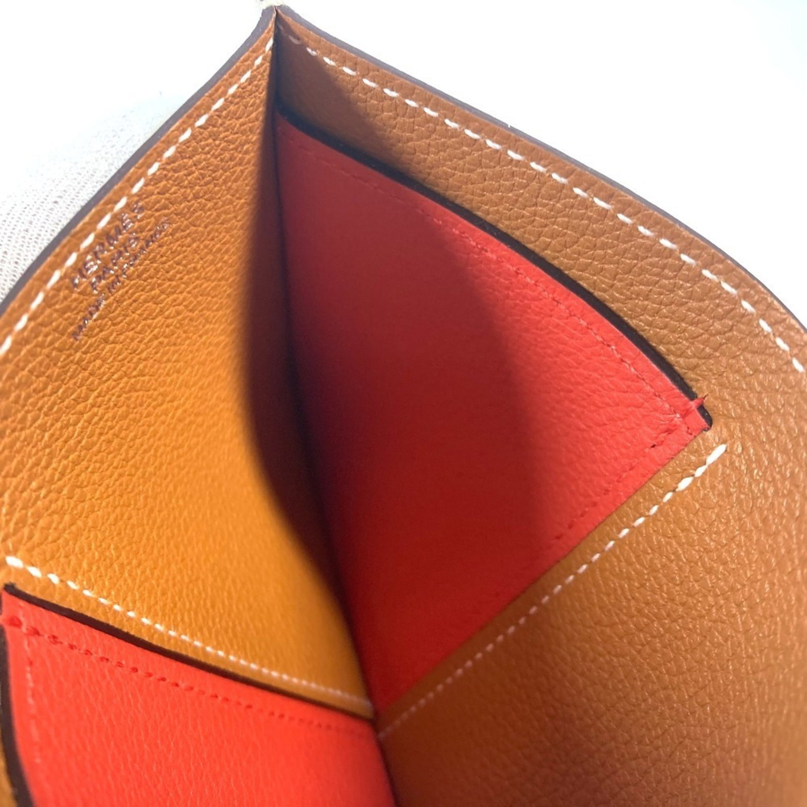 Hermes leather card case - 11