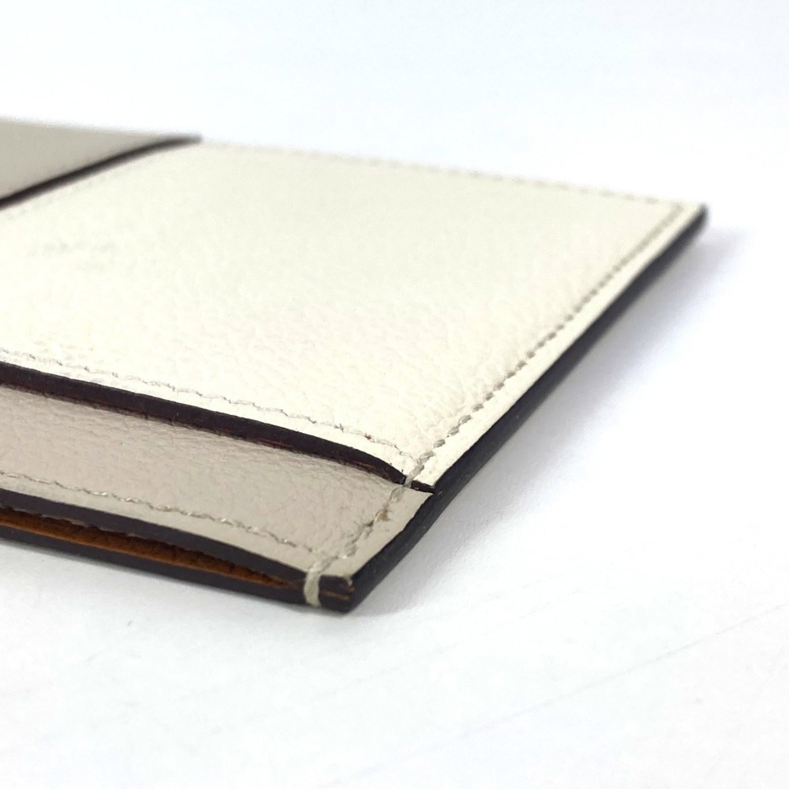 Hermes leather card case - 6