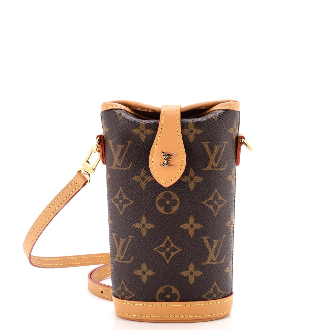 Fold me pouch Louis Vuitton monogram canvas: Fold me pouch Louis Vuitton monogram canvas Fold me pouch Louis Vuitton monogram canvas, with its iconic brown exterior and gold hardware, offers a stylish and versatile accessory. Measuring 7.5" tall