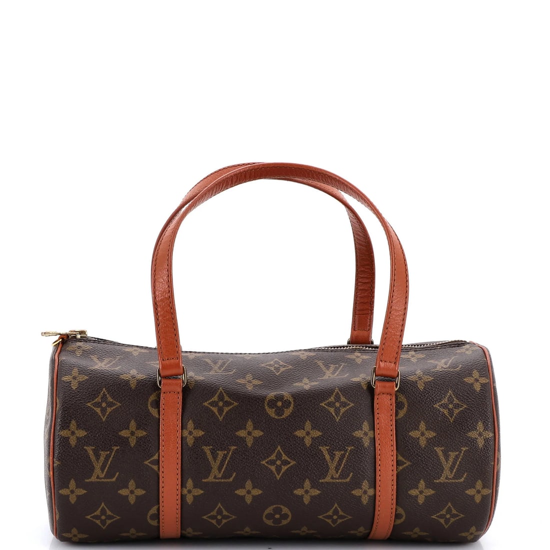 Papillon handbag monogram canvas Louis Vuitton 30: Papillon handbag monogram canvas Louis Vuitton 30 The Papillon handbag from Louis Vuitton boasts a classic design with a timeless canvas monogram pattern, perfectly captured in its brown exterior. Mea