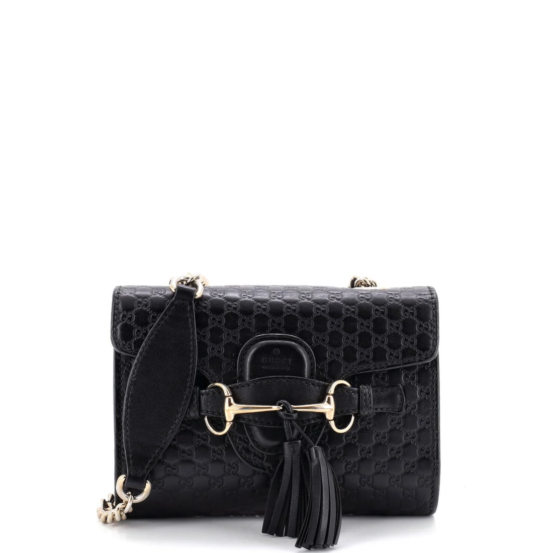 Gucci Emily Chain Flap Bag Microguccissima Mini Leather (1 of 6)
