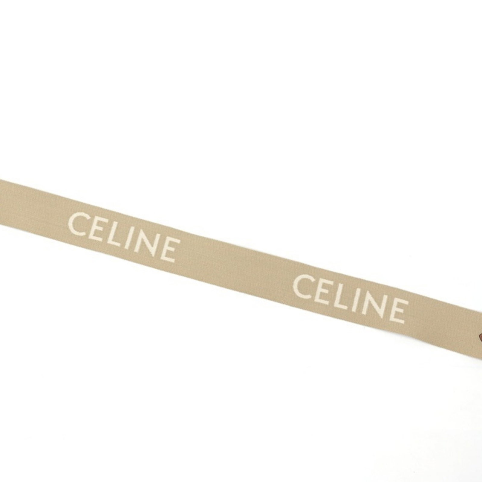 Canvas Leather Strap Celine - 2