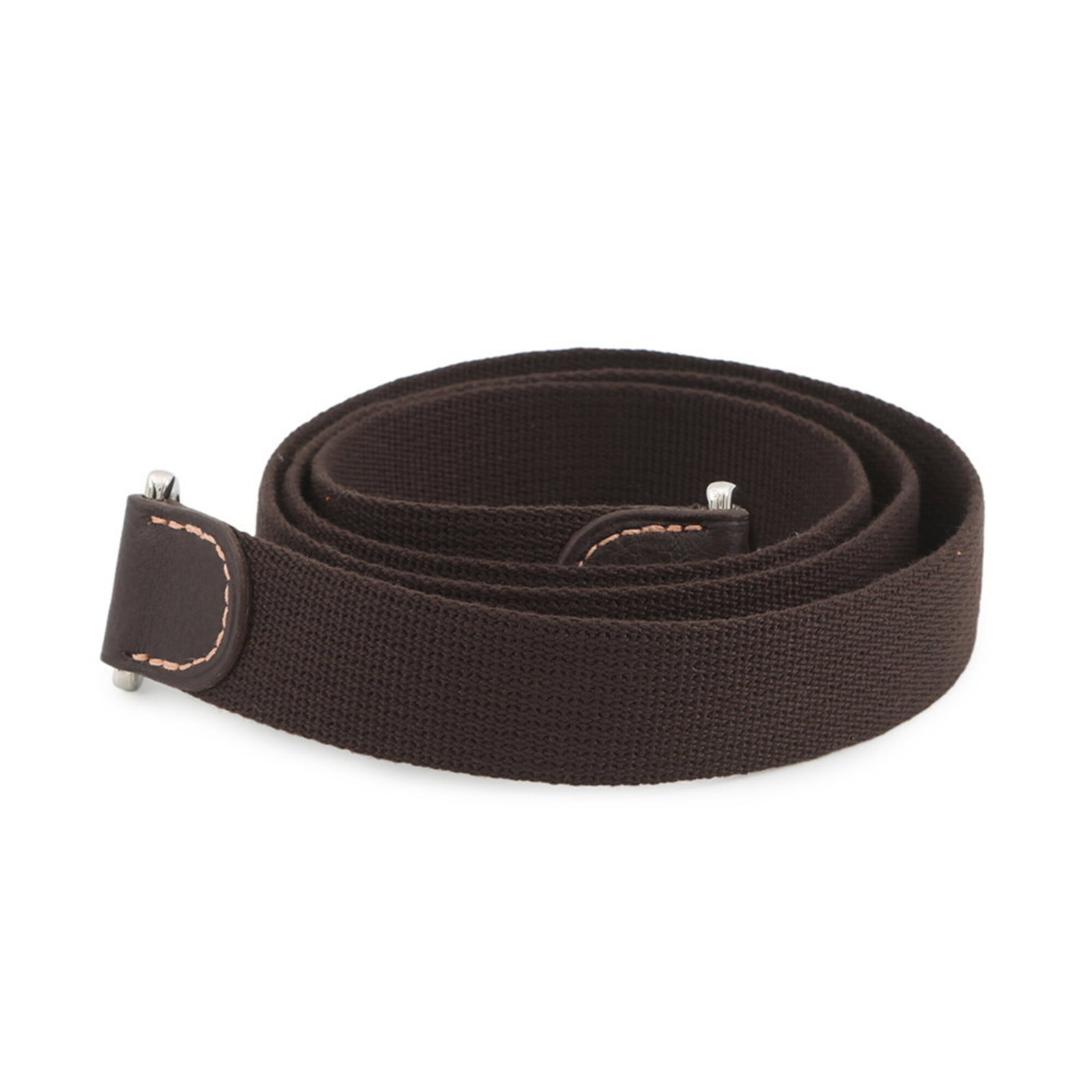 Hermes Leather Strap Canvas - 2
