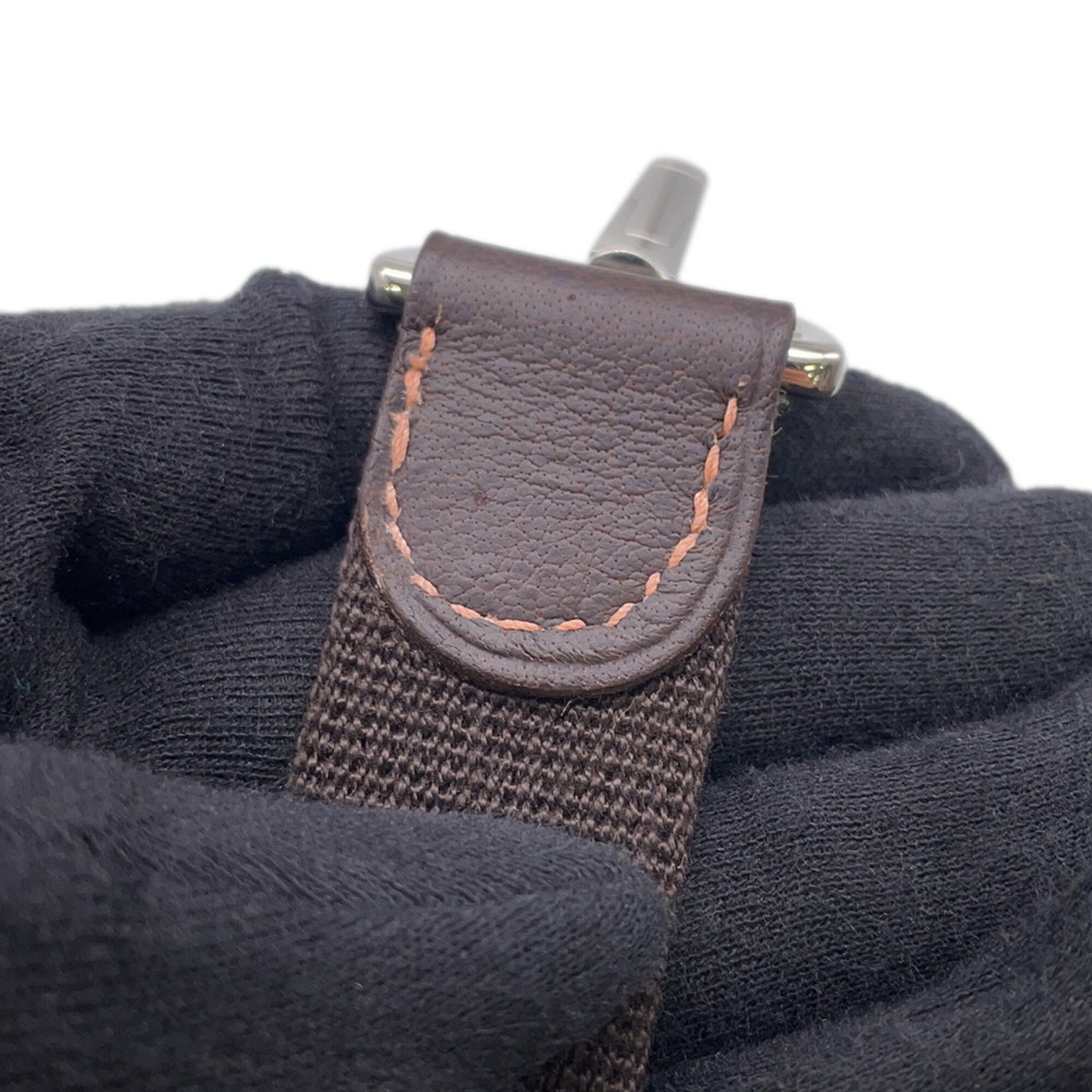 Hermes Leather Strap Canvas - 5