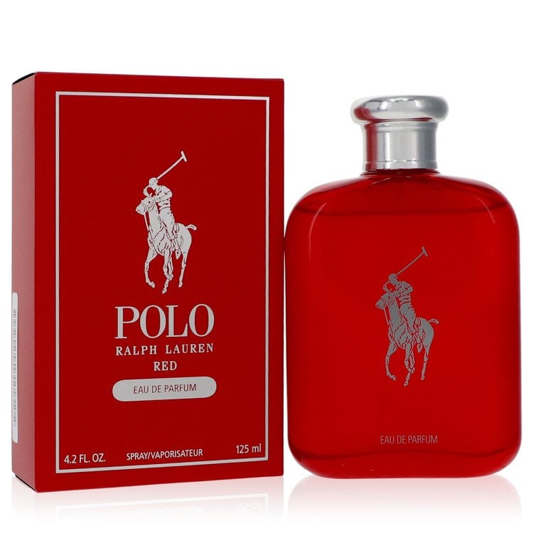 Polo Red by Ralph Lauren Eau De Parfum Spray 4.2 oz: Polo Red by Ralph Lauren Eau De Parfum Spray 4.2 oz Polo Red by Ralph Lauren Eau De Parfum Spray 4.2 oz carries the bold and fiery attitude associated with its name, offering an invigorating and