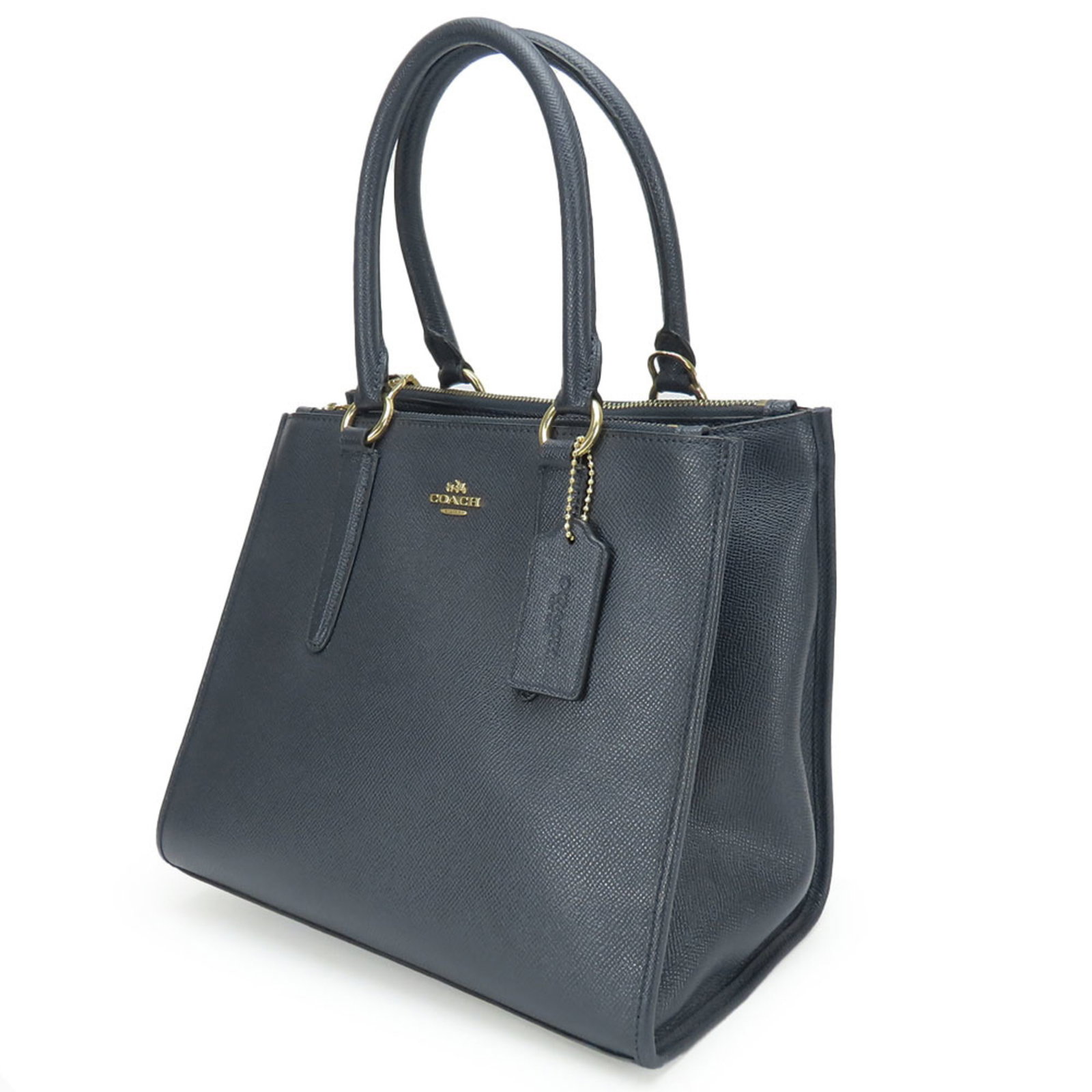 Coach Handbag Leather - 2