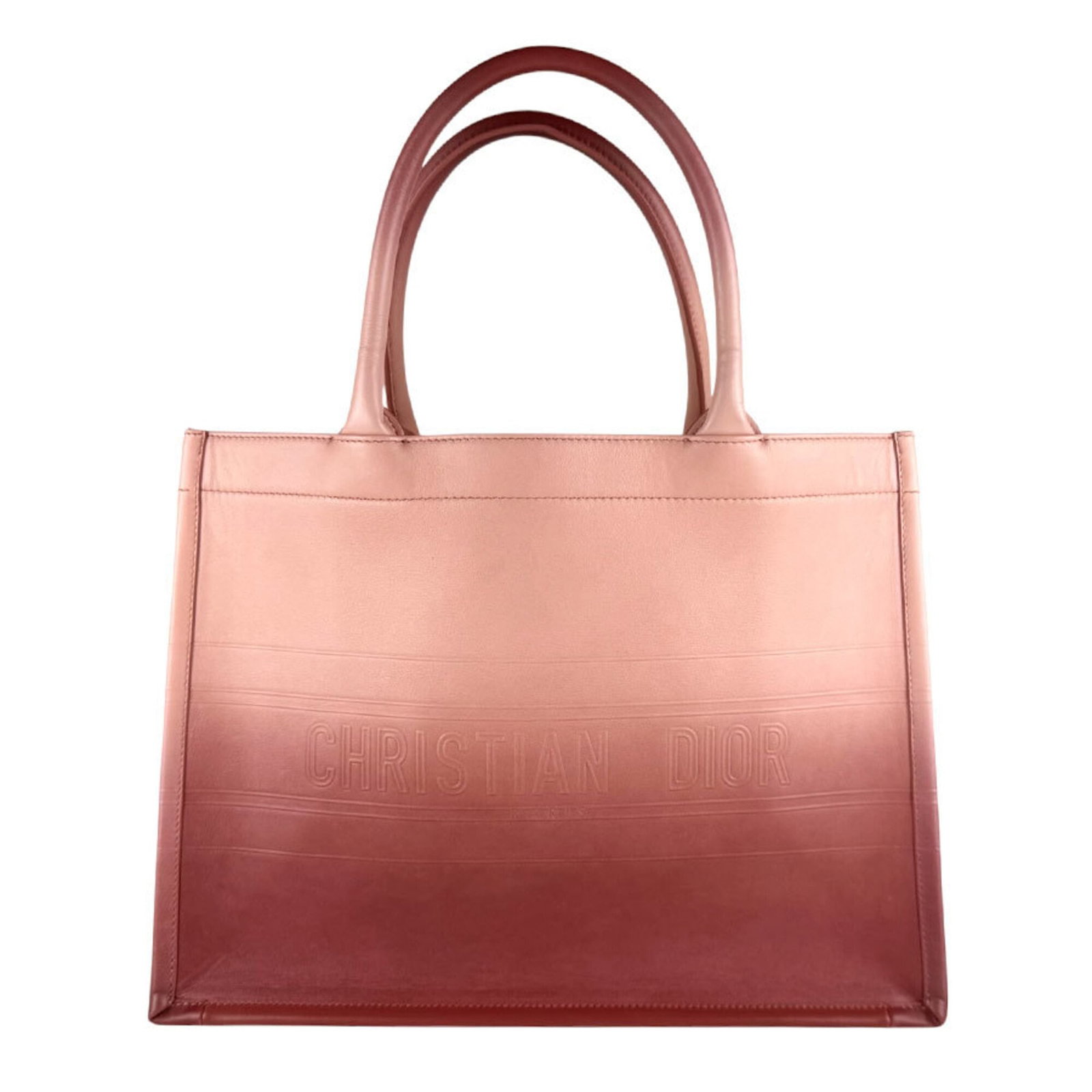 Handbag Christian Dior Leather: Handbag Christian Dior Leather This pink leather handbag from Christian Dior features a classic design with a signature style. Made in Italy, it boasts high-quality craftsmanship and attention to