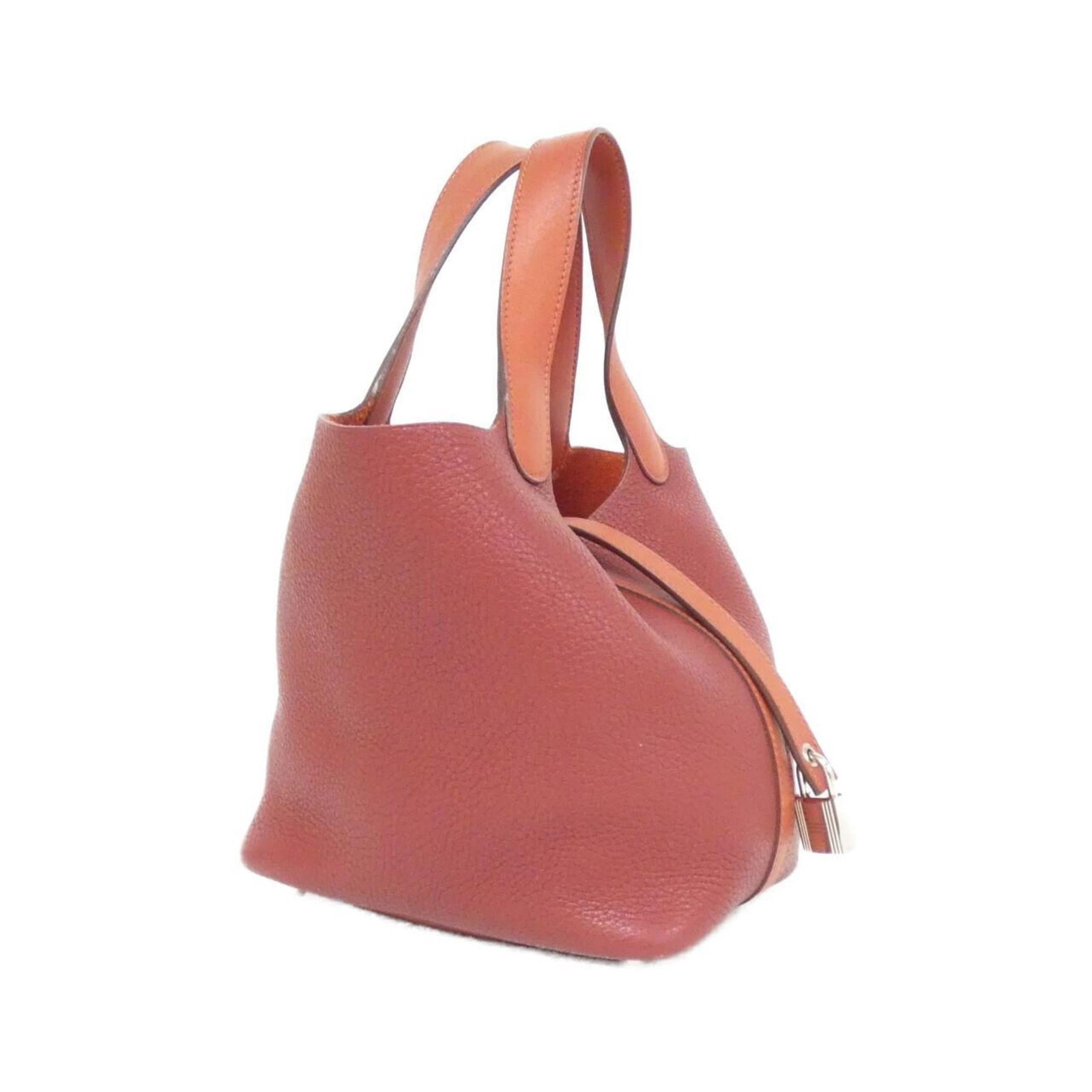 Swift leather handbag clemence taurillon hermes (1 of 7)