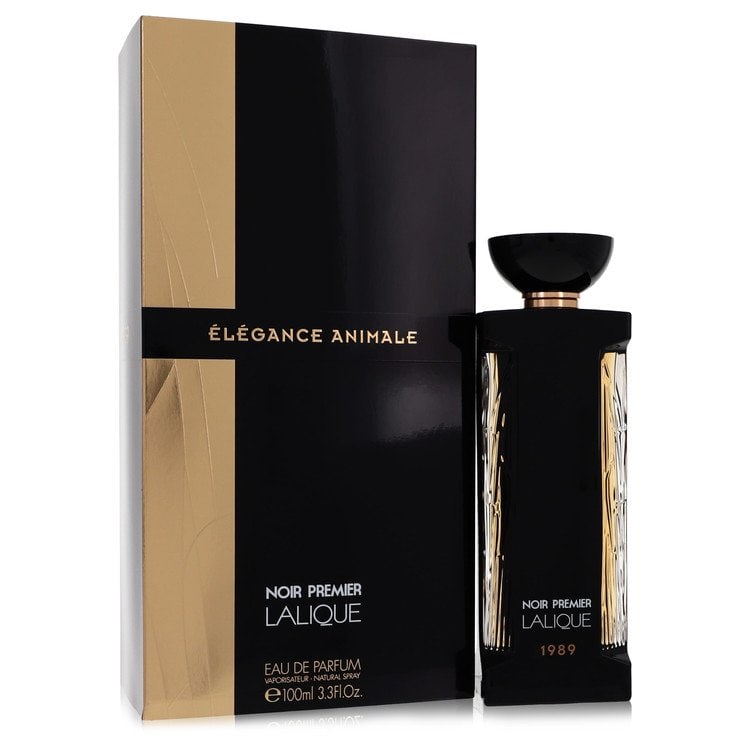 Elegance Animale by Lalique Eau De Parfum Spray 3.3 oz: Elegance Animale by Lalique Eau De Parfum Spray 3.3 oz Elegance Animale by Lalique Eau De Parfum Spray is a full-bodied and robust fragrance inspired by Ren Laliques love of animals and the natural wo
