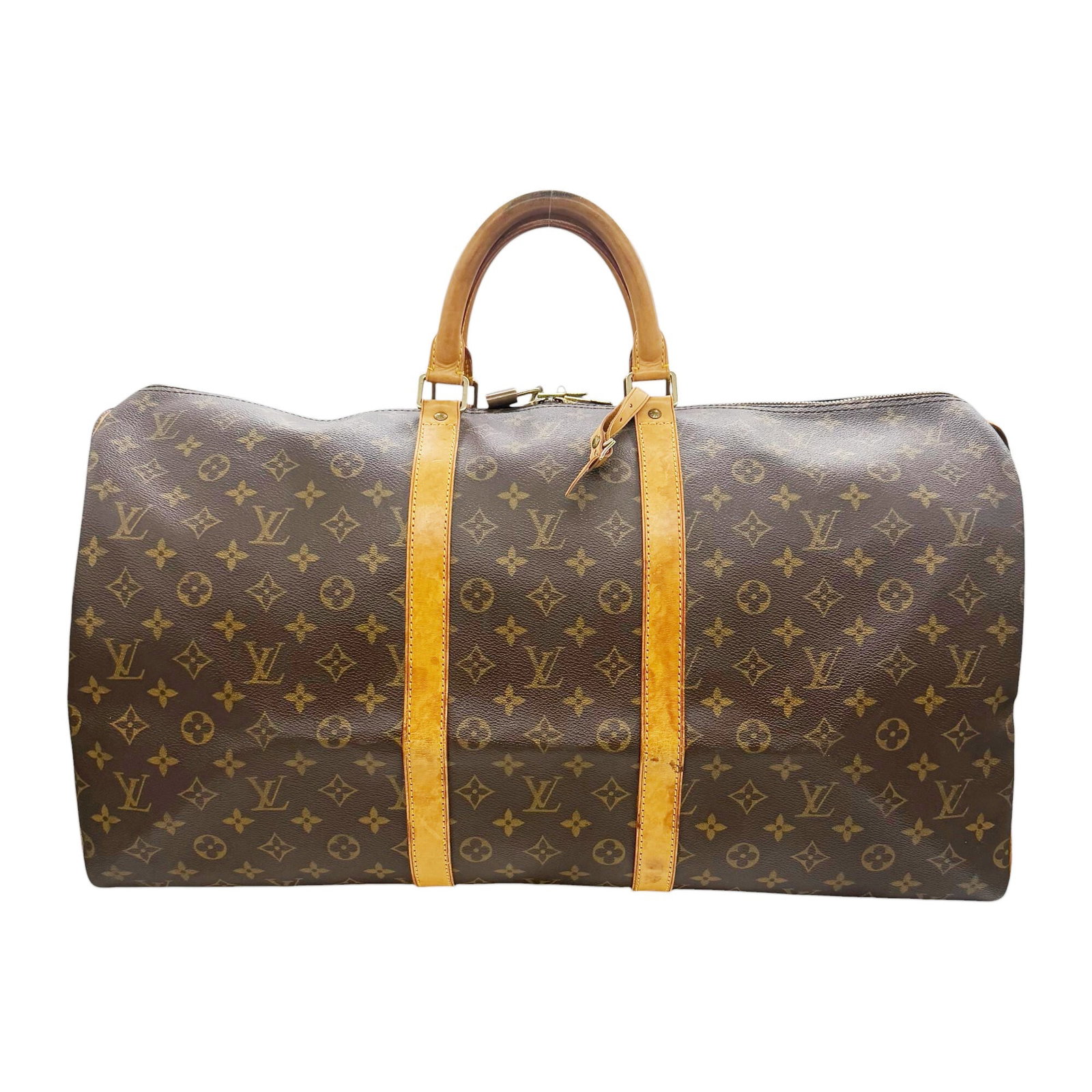 Boston Louis Vuitton Monogram Bag: Boston Louis Vuitton Monogram Bag Boston Louis Vuitton Monogram Bag, made from high-quality monogram material in brown color. Measuring 27cm x 55cm x 25cm, this bag features the iconic Louis Vuitton