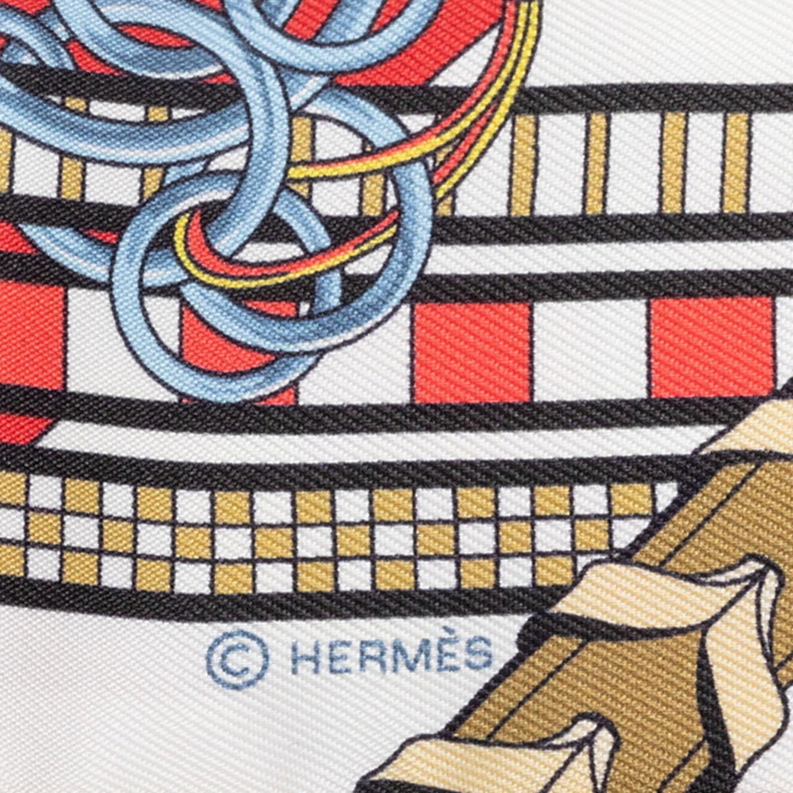 Hermes Silk Scarf - 3