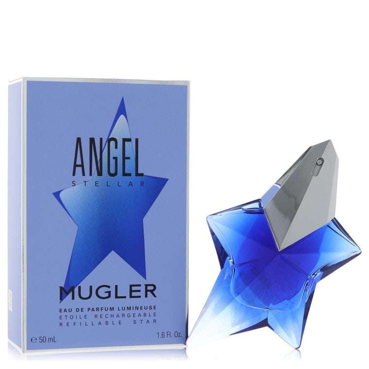 Angel Stellar Lumineuse by Thierry Mugler Eau De Parfum Refillable Spray 1.6 oz: Angel Stellar Lumineuse by Thierry Mugler Eau De Parfum Refillable Spray 1.6 oz Thierry Mugler's Angel Stellar Lumineuse Eau De Parfum is a luxurious fragrance experience. This refillable spray