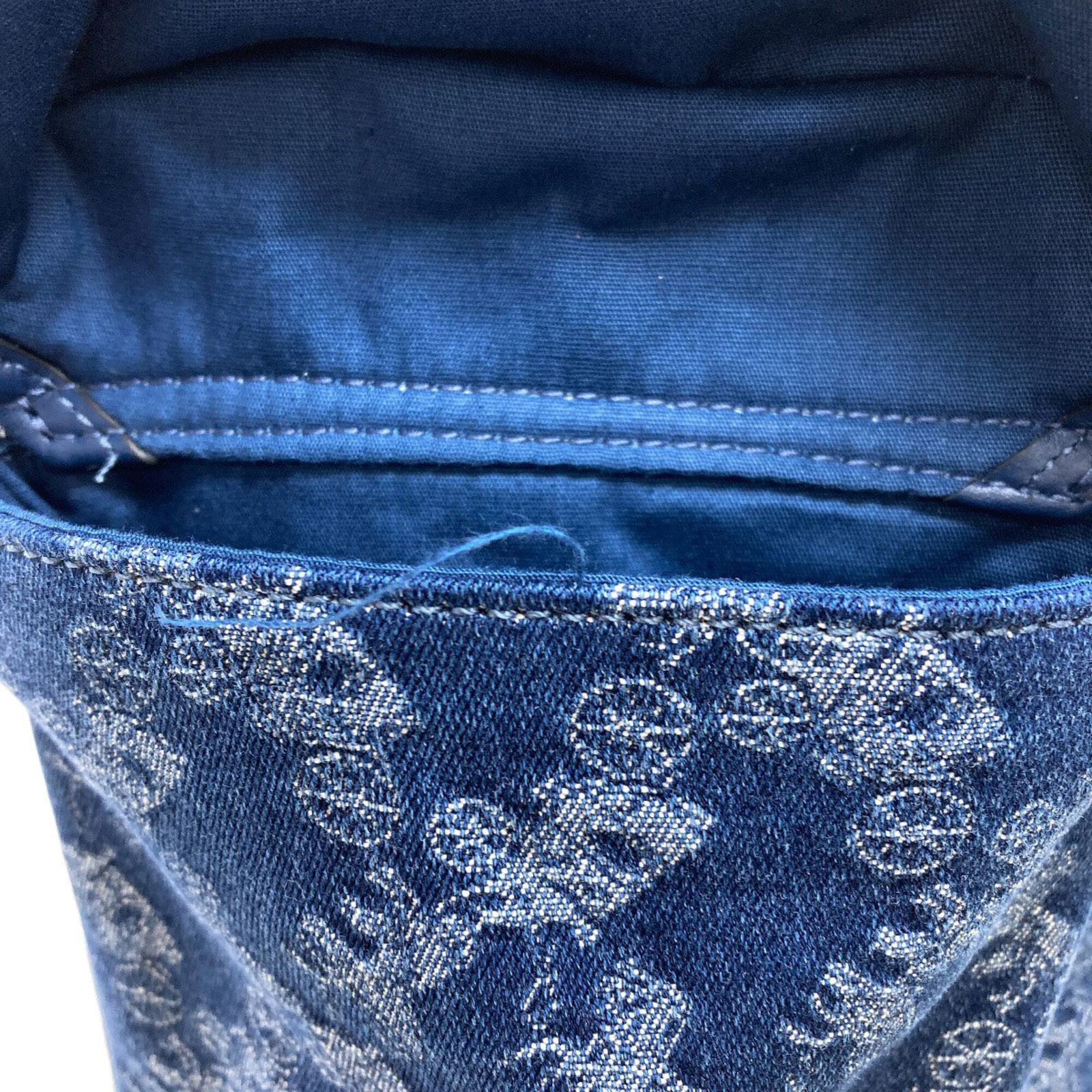 Denim Coach Backpack - 9