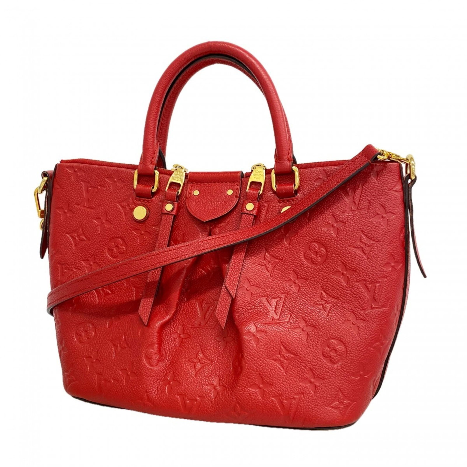 Louis Vuitton Handbag: Louis Vuitton Handbag Cerise Louis Vuitton handbag with dimensions 22cm x 25cm x 12.5cm, featuring the iconic M50638 style. This women's handbag boasts a classic design and vibrant color that adds a