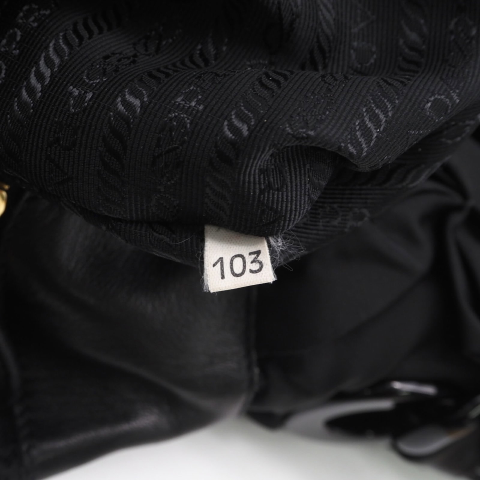 Handbag Nylon Leather Plastic - 16