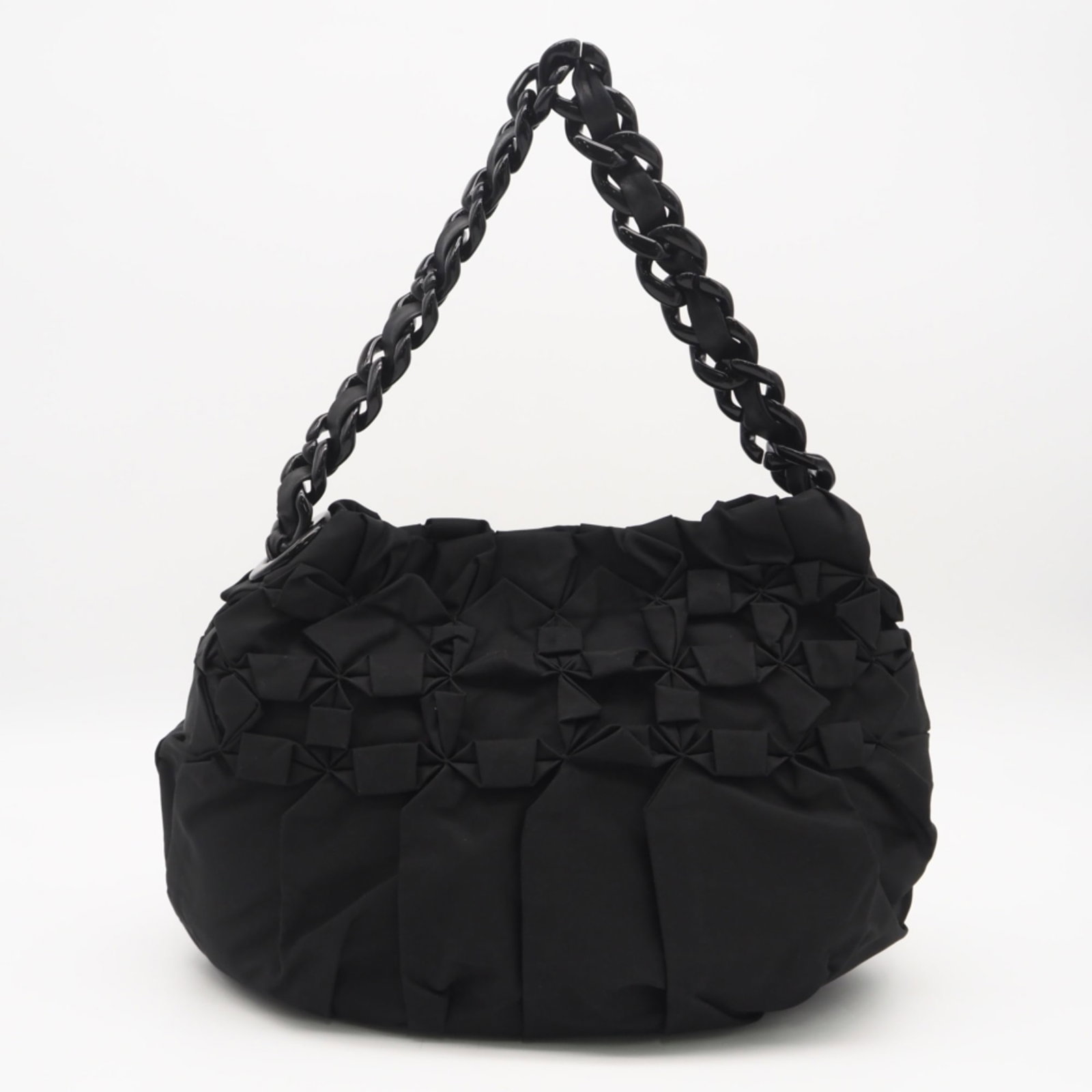 Handbag Nylon Leather Plastic - 2
