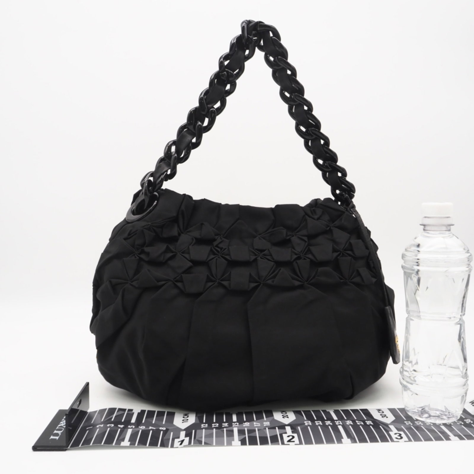 Handbag Nylon Leather Plastic - 3