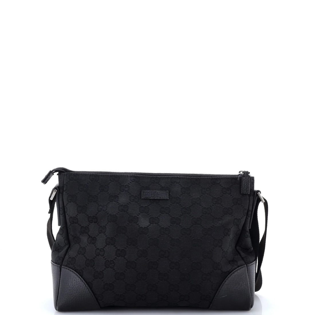 Gucci Joy Messenger Bag GG Canvas Small: Gucci Joy Messenger Bag GG Canvas Small Small and stylish, the Gucci Joy Messenger Bag GG Canvas Small offers a sleek canvas design in black. With its classic messenger style and silver hardware,