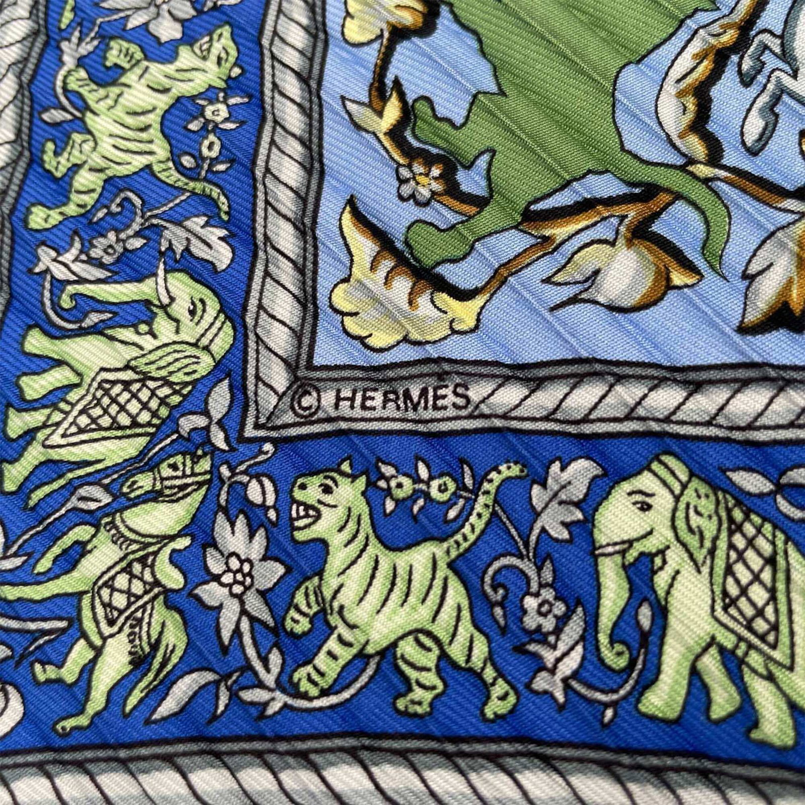 Hermes Silk Scarf - 3
